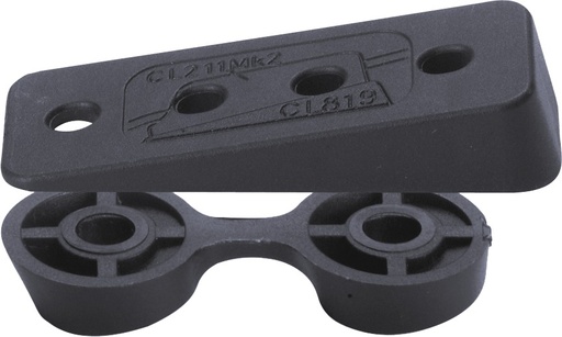 [CL819] Pad tapered for cleat CL211 Mk2, CL217 Mk2, CL218, hole centre 27mm