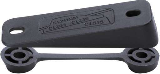 [CL818] Schrägunterlage für Klemme CL203 Mk1 junior, CL236, CL704, Lochabstand 67mm