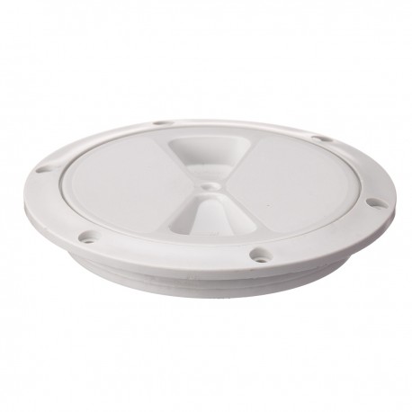 [R4040] Hatch cover Ø 100mm with seal white