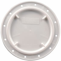 [A337T] Small grey 'O' ring seal hatch cover Ø 110mm - transparent