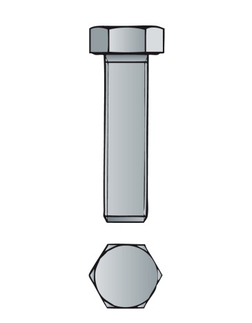 Schraube metrisch sechskantkopf