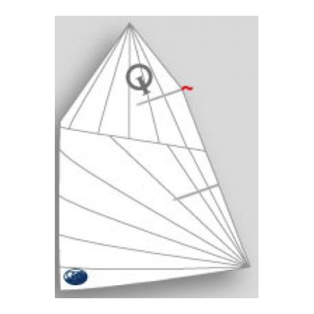 [OL-OP-R-M] Sail Optimist Olimpic Sail "Radial Medium" 38-46 kg