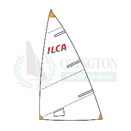 [ILC2412] ILCA 4 sail, without batten - North
