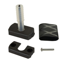 [EX652955] Gummigelenk mit Faden, abnehmbar für 20 mm Pinnenausleger, ohne Buchse