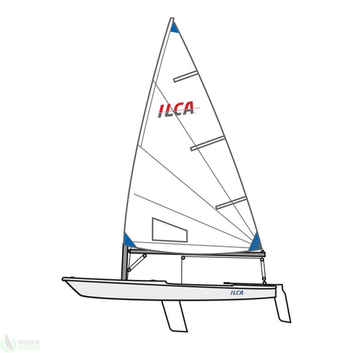 [ILC0615C] ILCA 6, bateau complet avec haut et bas de mât carbone