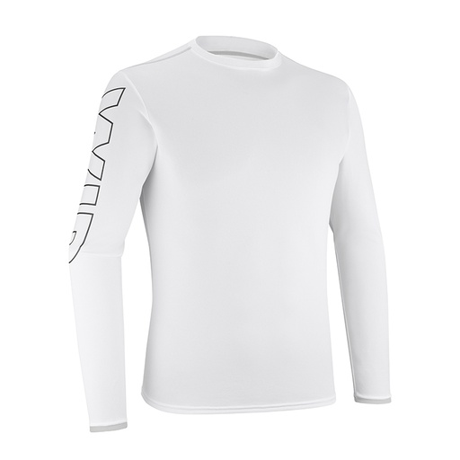 T-shirt Quickdry long 2.0, Weiss