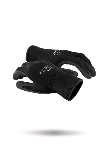 Thin latex sailing gloves (pack of 3 pairs), Black
