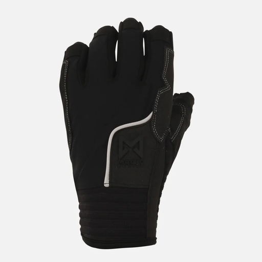 Brand Gloves, short finger, Black 